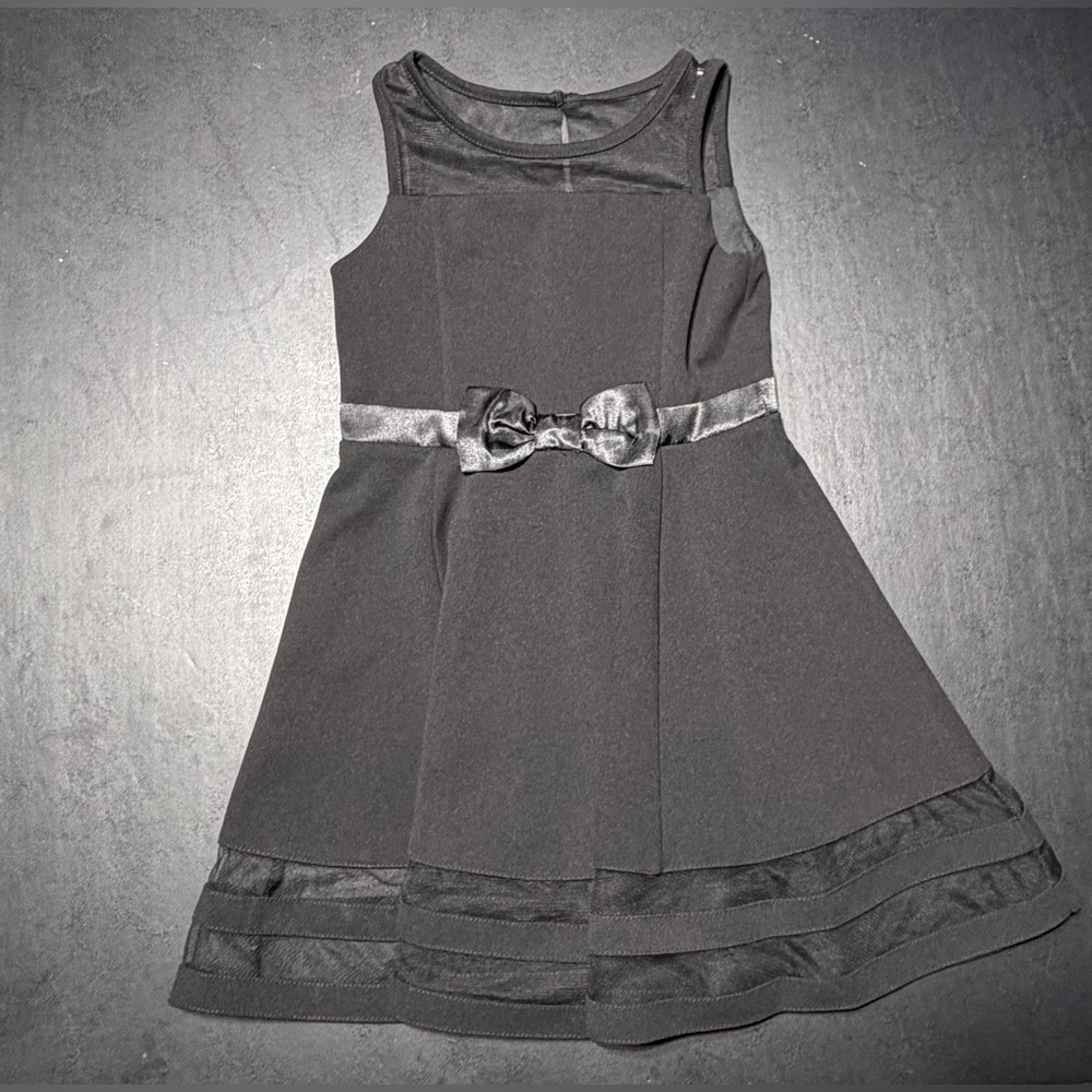 Girls Calvin Klein Little Black Dress Size 7
